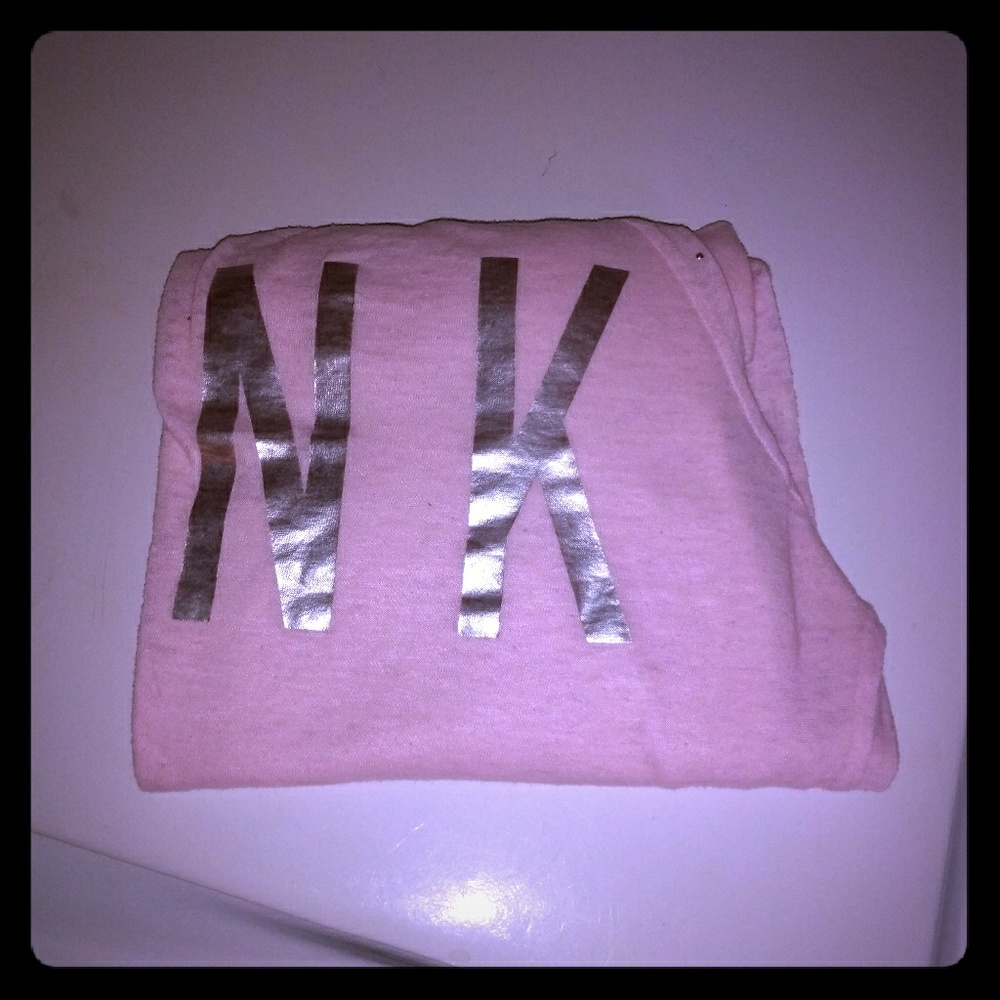 Pink long sleeve shirt